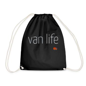 van life - Sac de sport léger - noir - Devant