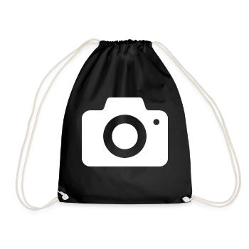 Photographie Movie Camera Fotograf - Turnbeutel - Schwarz - Vorne