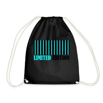 Barcode Limited Edition - Drawstring Bag - black - Front