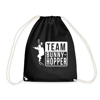 Hopper Gamer Streamer Warzone Gamepad Gamecker Jeu - Sac de sport léger - noir - Devant