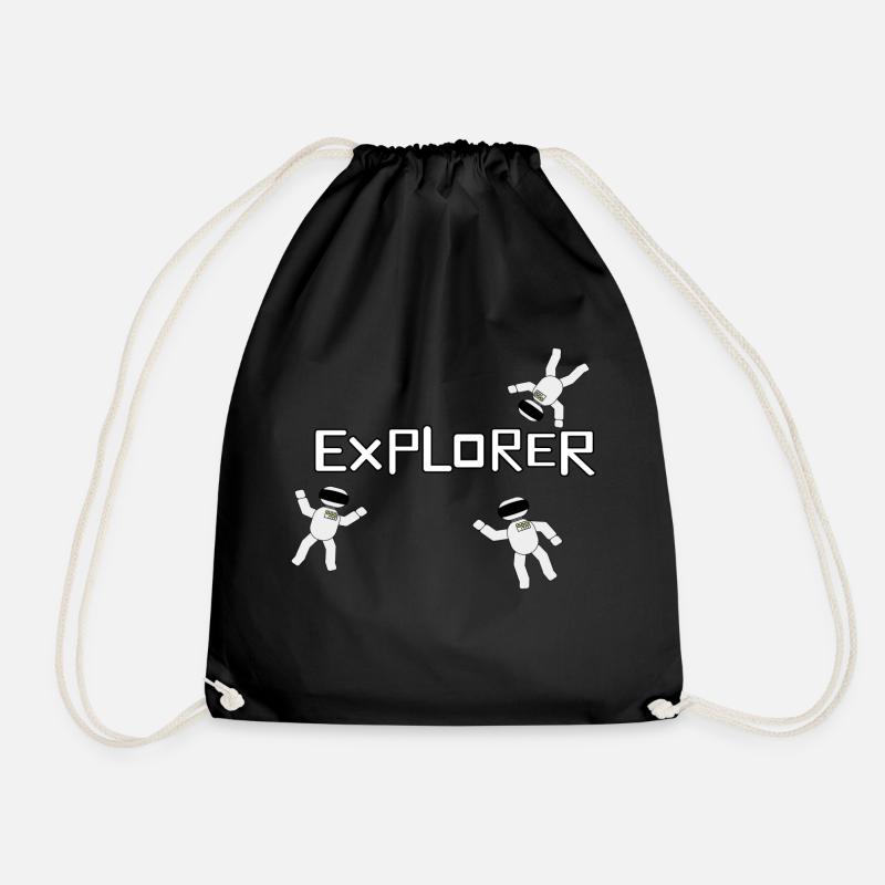 Explorer - Turnbeutel - Schwarz