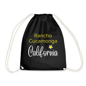 Rancho Cucamonga California - Sac de sport léger - noir - Devant