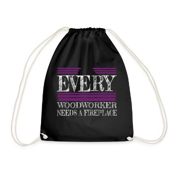 carpenter carpenter funny tshirts present cool - Turnbeutel - Schwarz - Vorne
