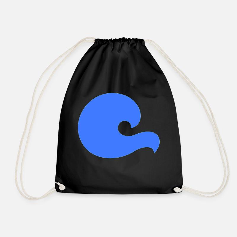 Shaft (1C) - Drawstring Bag - black