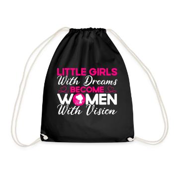 Égalité féministe des genres F - Sac de sport léger - noir - Devant