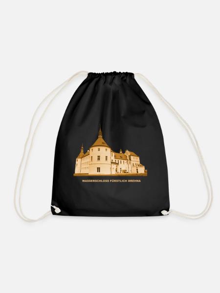 Fürstlich Drehna Schloss Luckau Brandenburg - Drawstring Bag - black