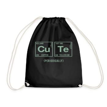 Drôle de dicton pour les scientifiques et les geeks - Sac de sport léger - noir - Devant