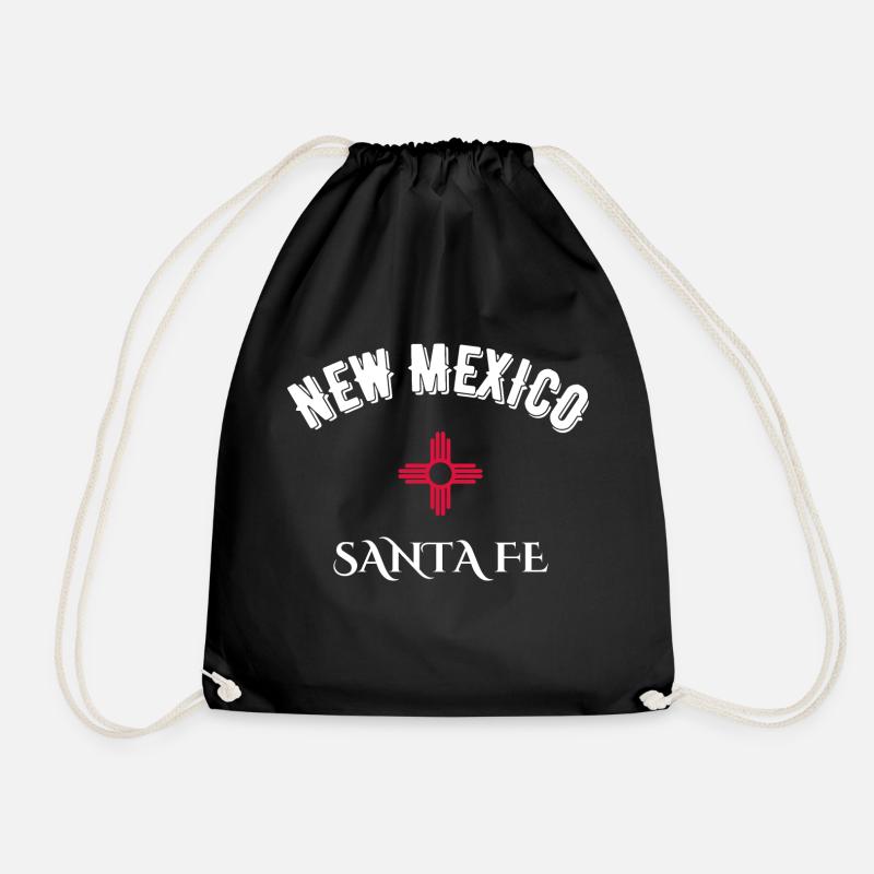 New Mexico Santa Fe - Turnbeutel - Schwarz