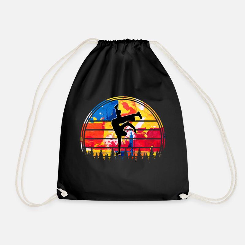 Capoeira Pride - Sac de sport léger - noir
