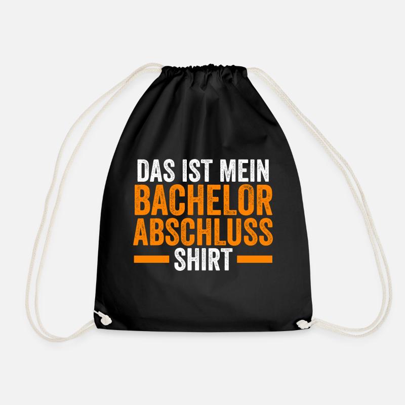 Bachelor Prüfung Bachelor Prüfung Geschenk - Turnbeutel - Schwarz