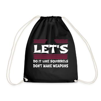 Citation drôle génial des années 60 amour famille cool dictons - Sac de sport léger - noir - Devant
