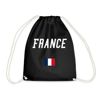 france - Sac de sport léger - noir - Devant