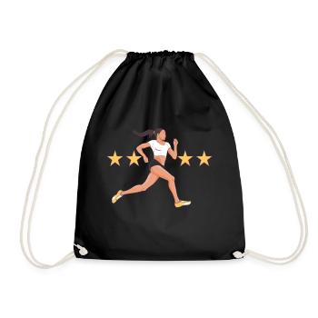 Running - Sac de sport léger - noir - Devant