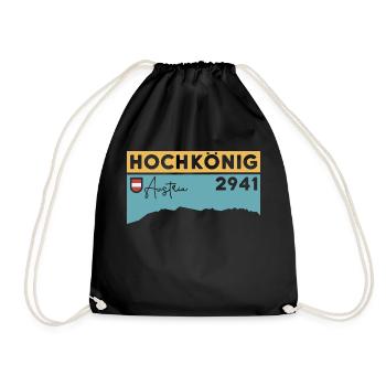 Hochkönig Randonnée pédestre via ferrata Finisher - Sac de sport léger - noir - Devant
