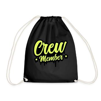 Membre d’équipage 01 - Sac de sport léger - noir - Devant