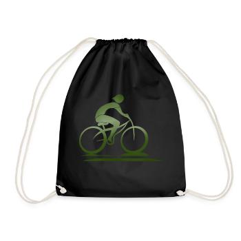Cycliste - Sac de sport léger - noir - Devant