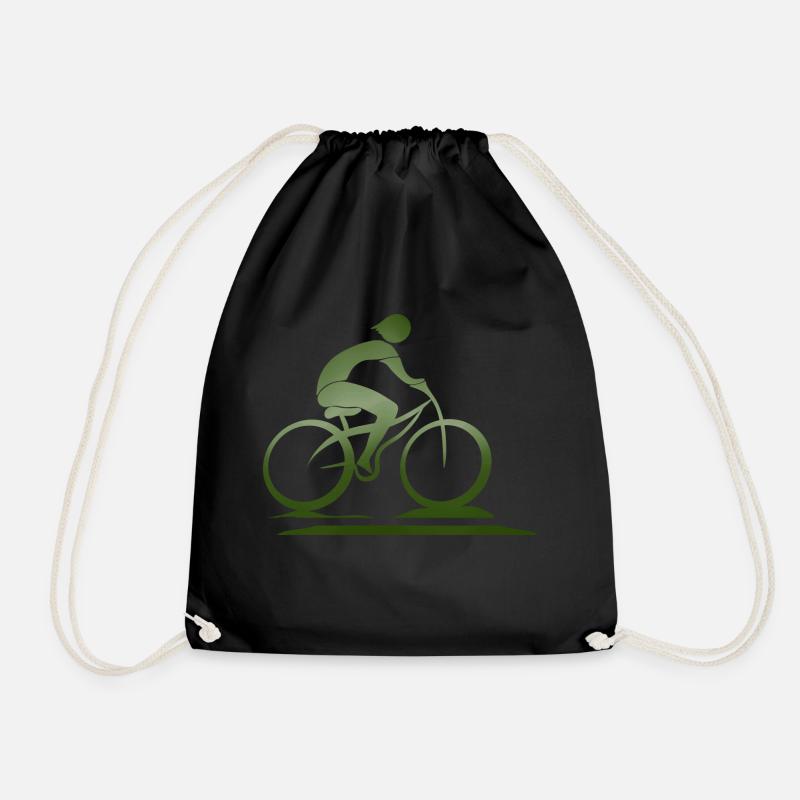 Radfahrer - Turnbeutel - Schwarz