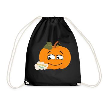 Pumpkin Time - Turnbeutel - Schwarz - Vorne