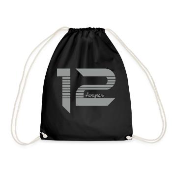 Midi Pyrénées Aveyron 12 - Sac de sport léger - noir - Devant