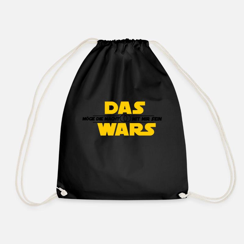 Das Wars - Turnbeutel - Schwarz