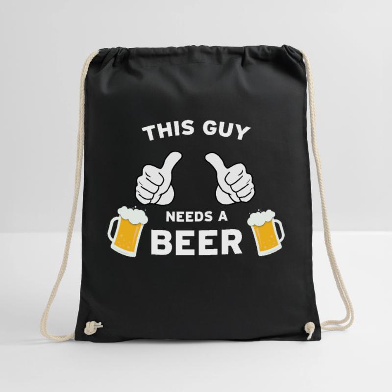 This Guy needs a Beer Turnbeutel