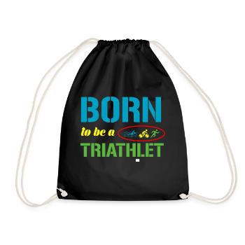 Triathlon - Sac de sport léger - noir - Devant