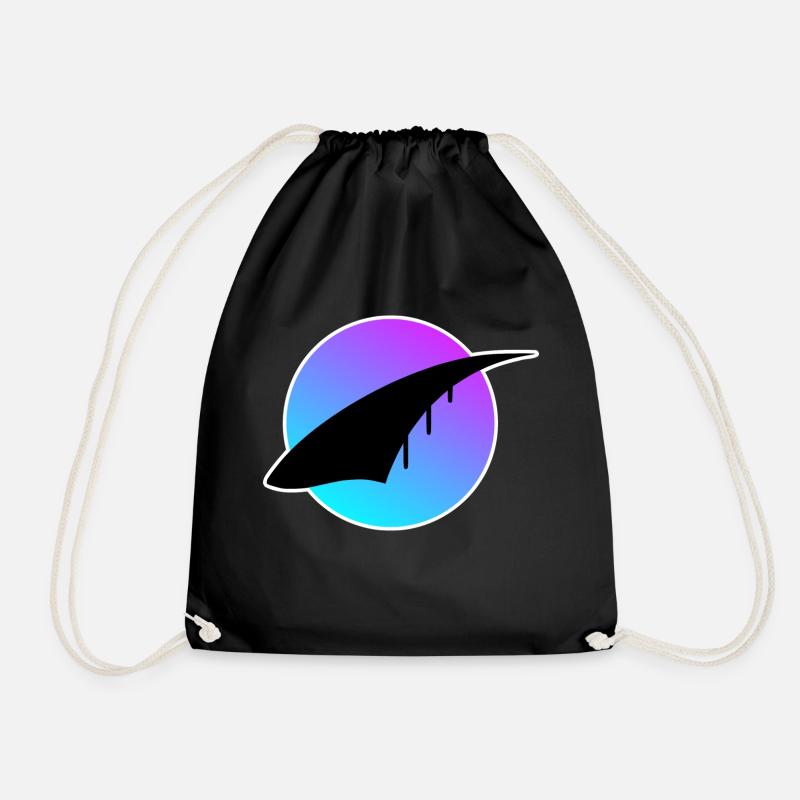 Soli Design Pier - Drawstring Bag - black