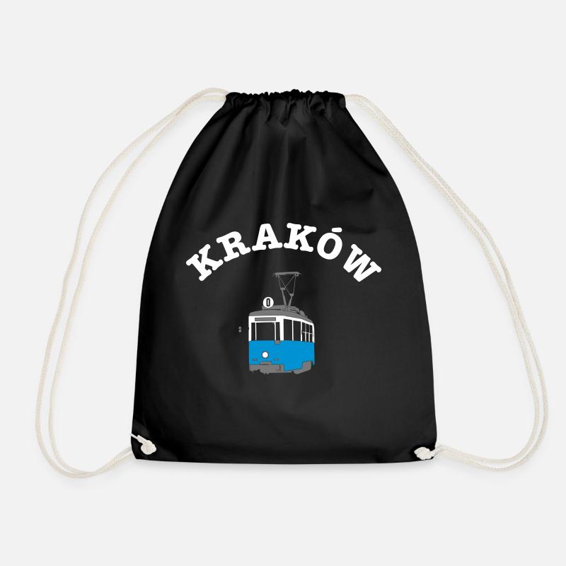 Krakau - Turnbeutel - Schwarz