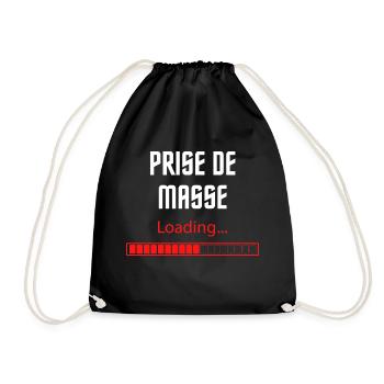 Prise de masse loading - Sac de sport léger - noir - Devant