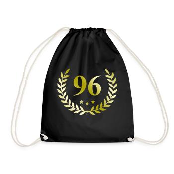 96 Couronne numérique - Sac de sport léger - noir - Devant