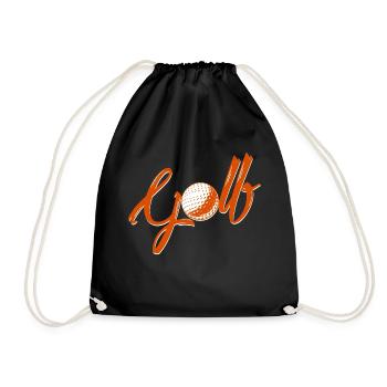 Retro Awesome Golf Design Meilleur T-Shirt de Golf - Sac de sport léger - noir - Devant