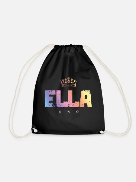 Ella - Turnbeutel - Schwarz
