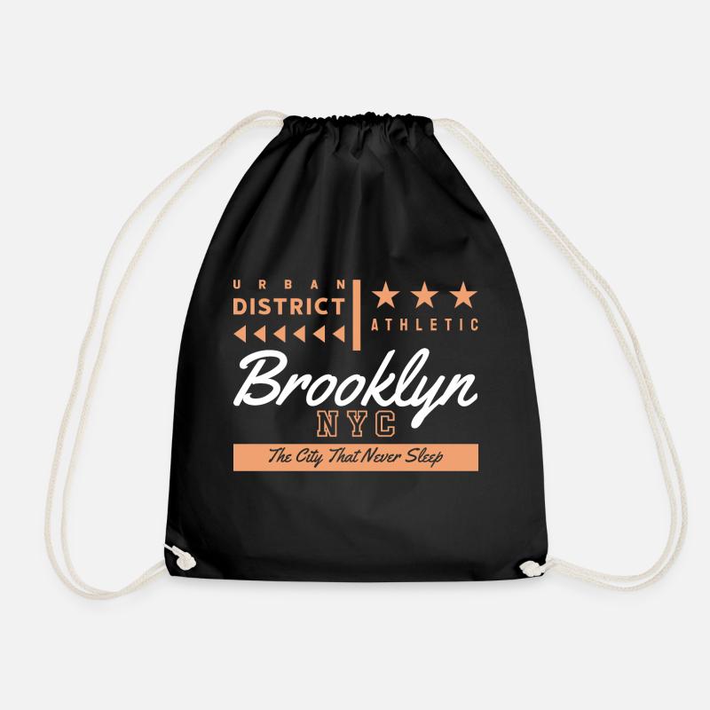 District Brooklyn - Turnbeutel - Schwarz
