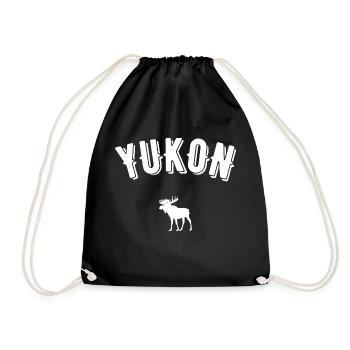 Yukon - Drawstring Bag - black - Front