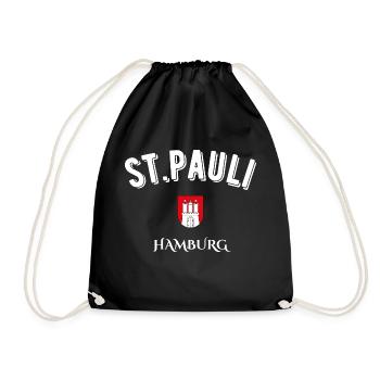 st. pauli Hambourg - Sac de sport léger - noir - Devant