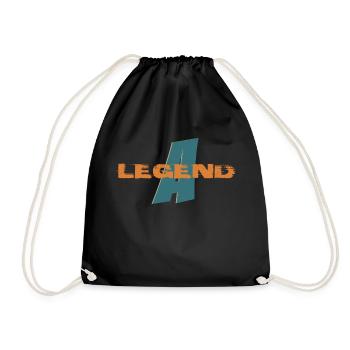 A Legend, Champion's Chronicle - Turnbeutel - Schwarz - Vorne