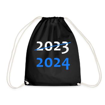 Bonne Année 2023 2024 - Sac de sport léger - noir - Devant