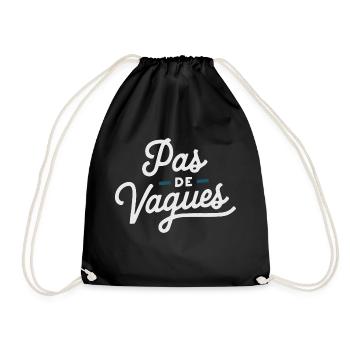 Pas de vagues - Sac de sport léger - noir - Devant