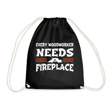 menuisier drôle John Carpenter T-shirts - Sac de sport léger - noir - Devant