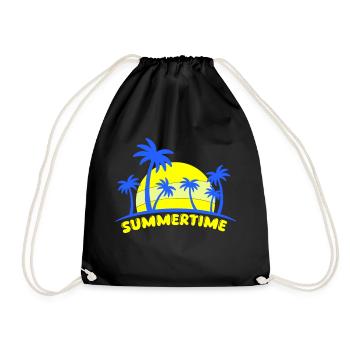 Été - Sac de sport léger - noir - Devant