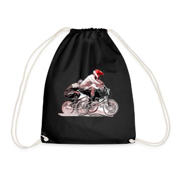BMX - Turnbeutel - Schwarz - Vorne
