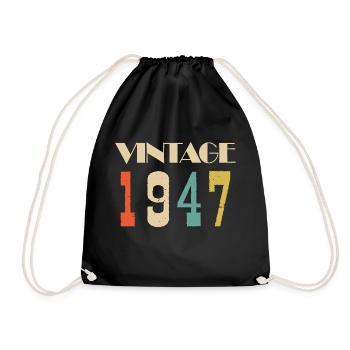 2000 Vintage Édition limitée Cadeau - Sac de sport léger - noir - Devant