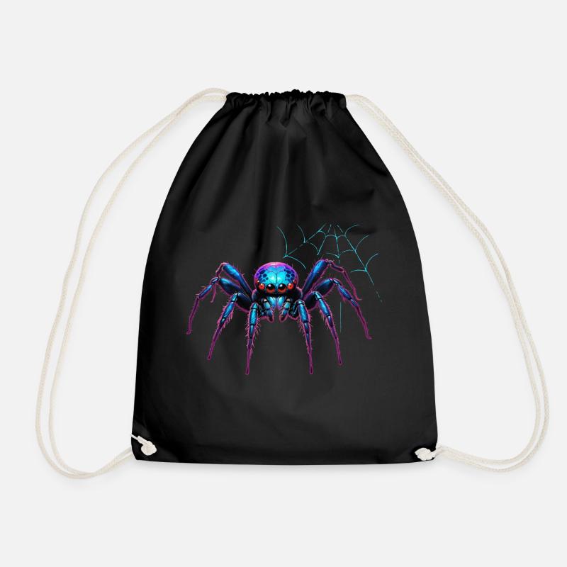 Spider - Turnbeutel - Schwarz