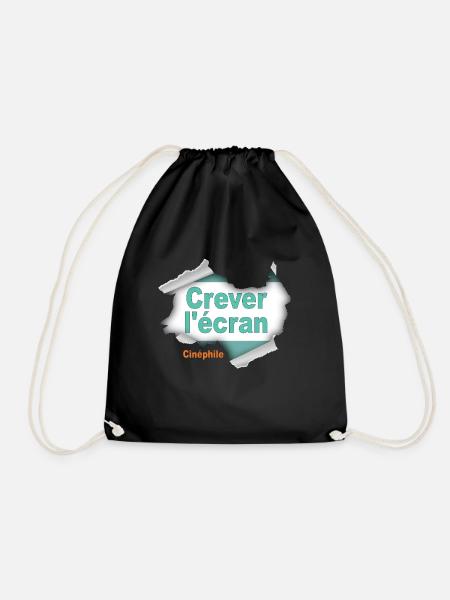 Crever l'écran - Sac de sport léger - noir