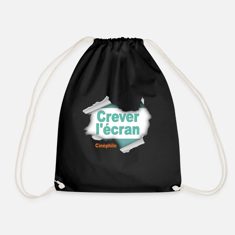 Crever l'écran - Sac de sport léger - noir