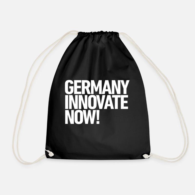GERMANY INNOVATE NOW! - Turnbeutel - Schwarz