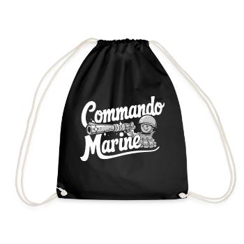 Commando Marine - Sac de sport léger - noir - Devant