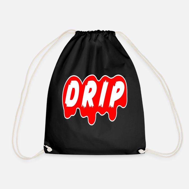 STYLE THAT FLOWS - Drawstring Bag - black