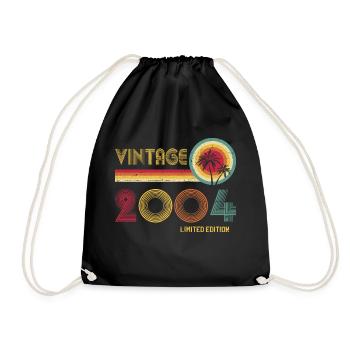 Millésime 2004 Edition Limitée – Rétro Sunset 21st - Sac de sport léger - noir - Devant