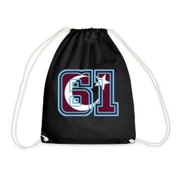 Trabzon - Drawstring Bag - black - Front